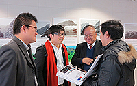 台灣政治大學代表團與和聲書院院長劉允怡教授(右二)會晤